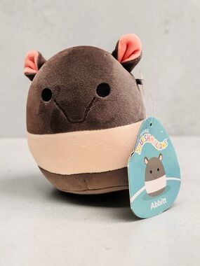 Original Squishmallow Abbitt the Tapir (Marine Biologist) Plush Toy (NWT)